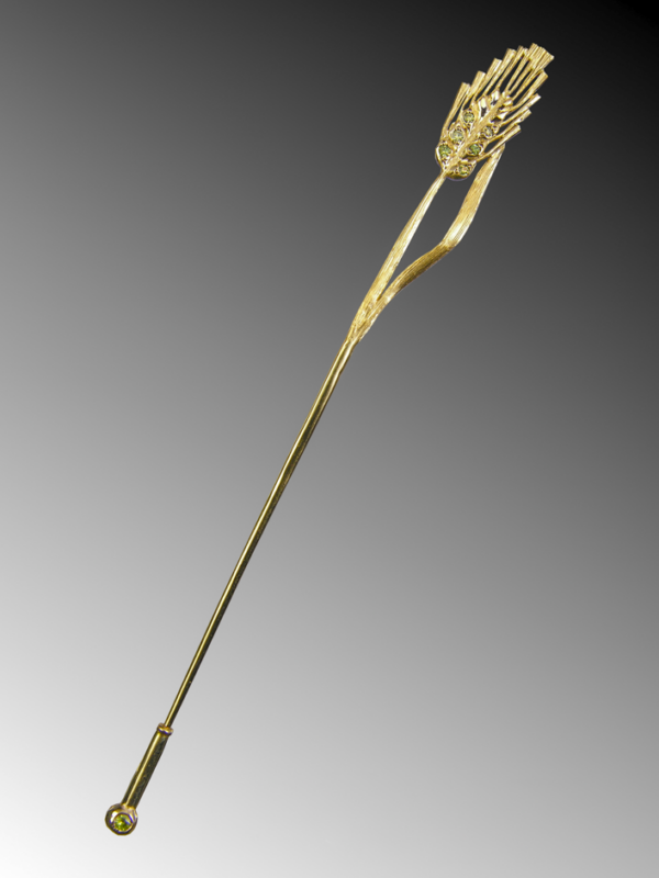Эксклюзивные украшения, авторские украшения Колосок (2006) ,художник-ювелир Exclusive jewelry, designer jewelry, artist-jeweler