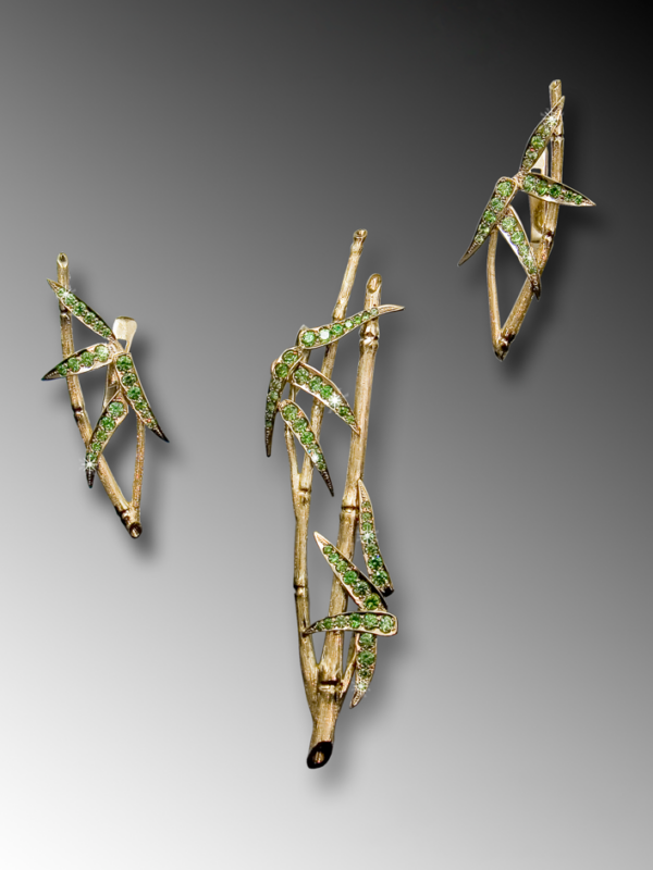 Эксклюзивные украшения, авторские украшения The Bamboo II (2010) ,художник-ювелир Exclusive jewelry, designer jewelry, artist-jeweler