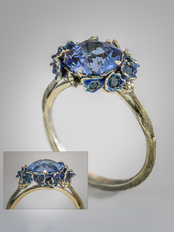 Эксклюзивные украшения, авторские украшения The Cornflower ,художник-ювелир Exclusive jewelry, designer jewelry, artist-jeweler