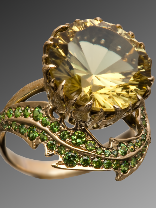 Эксклюзивные украшения, авторские украшения Ring from the Buzzing June set (2009) ,художник-ювелир Exclusive jewelry, designer jewelry, artist-jeweler