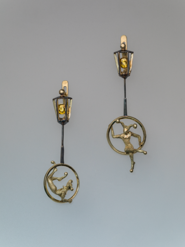 Эксклюзивные украшения, авторские украшения “DISCORSO” earrings (2019) ,художник-ювелир Exclusive jewelry, designer jewelry, artist-jeweler