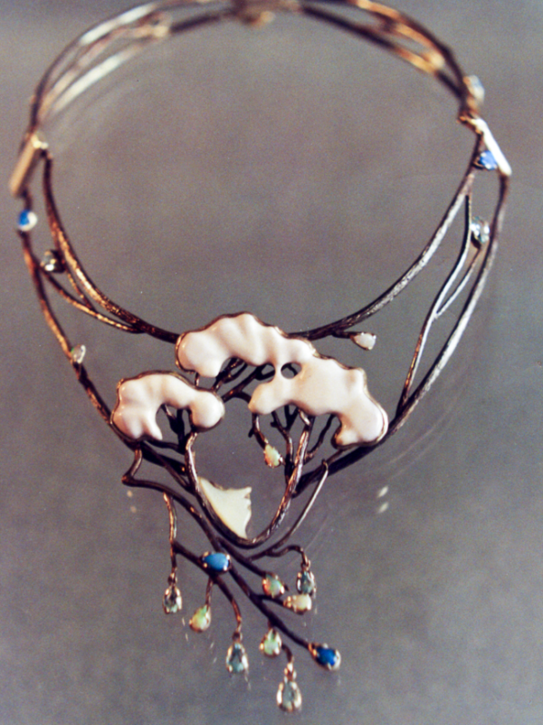 Эксклюзивные украшения, авторские украшения The Winter necklace (1999) ,художник-ювелир Exclusive jewelry, designer jewelry, artist-jeweler