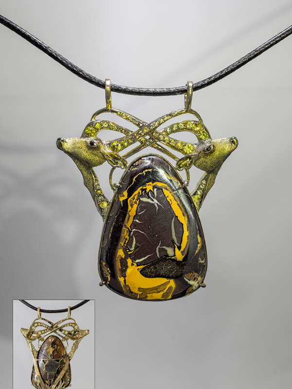 Эксклюзивные украшения, авторские украшения The designer gold pendant “The Main Value of Mundari” ,художник-ювелир Exclusive jewelry, designer jewelry, artist-jeweler